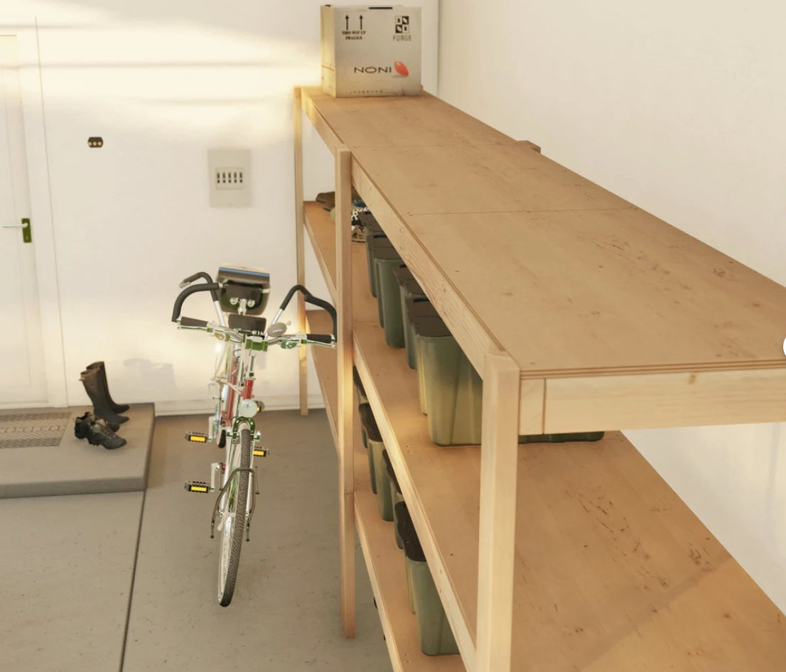 DIY Garage Shelving Kit