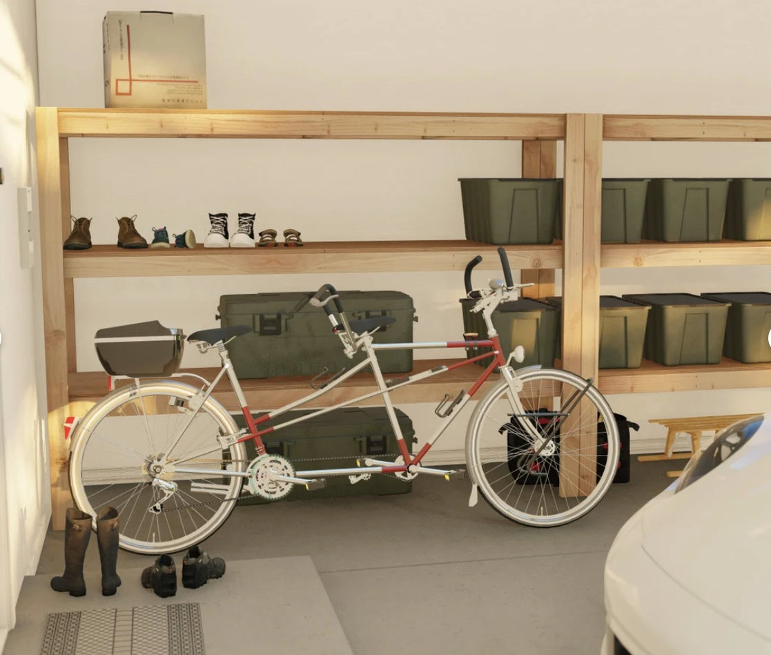 DIY Garage Shelving Kit