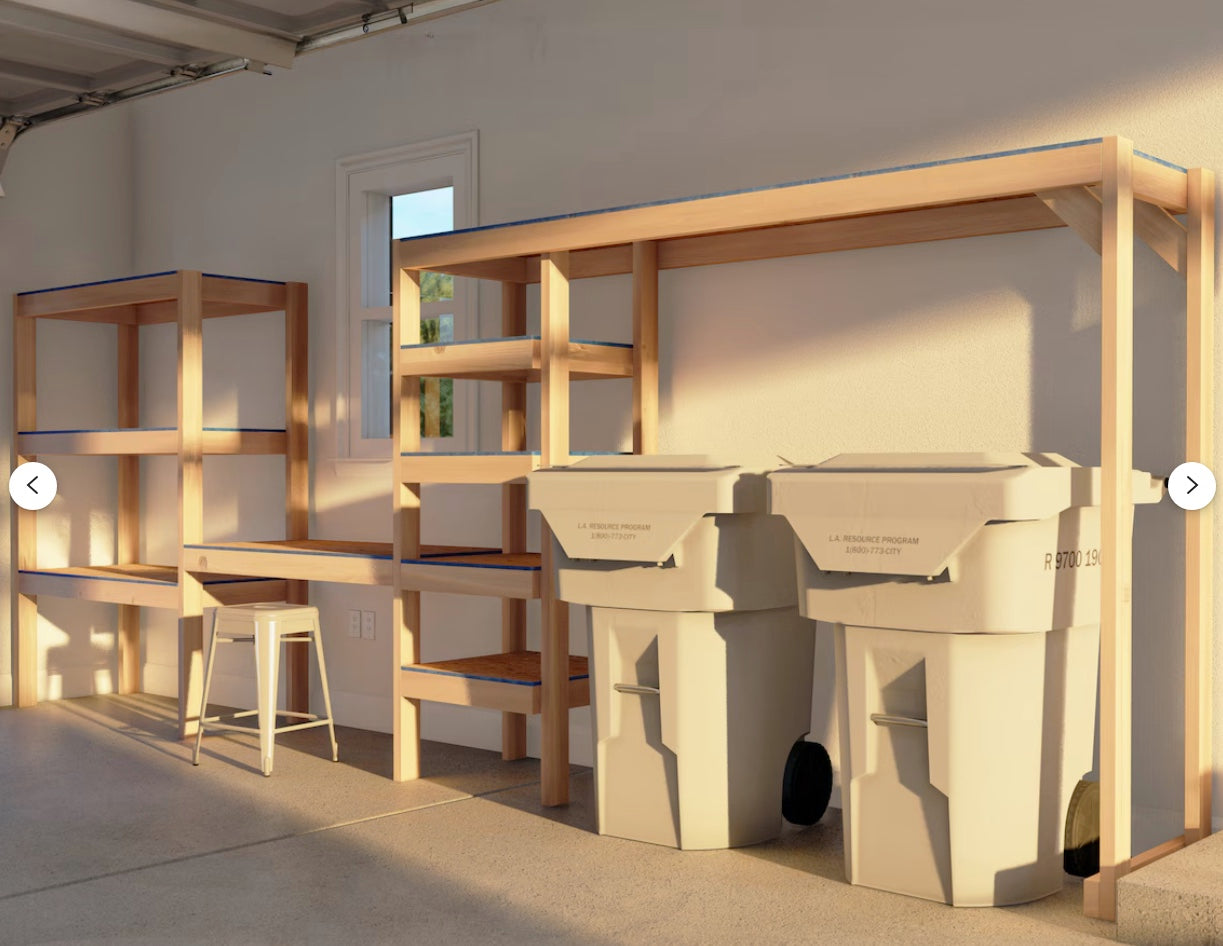 Heavy Duty Shelving DIY Kit