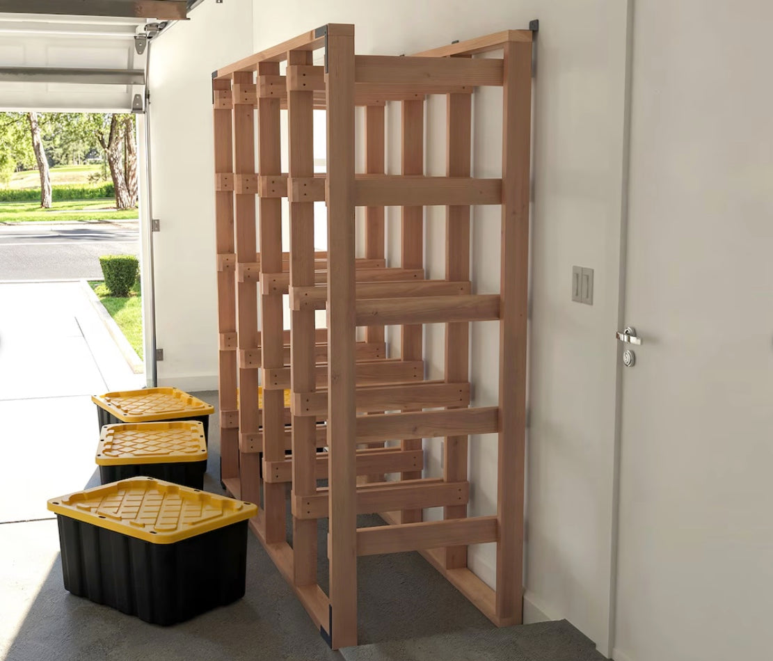 4 x 5 Tote Storage Rack: DIY Kit or Full-Service Assembly