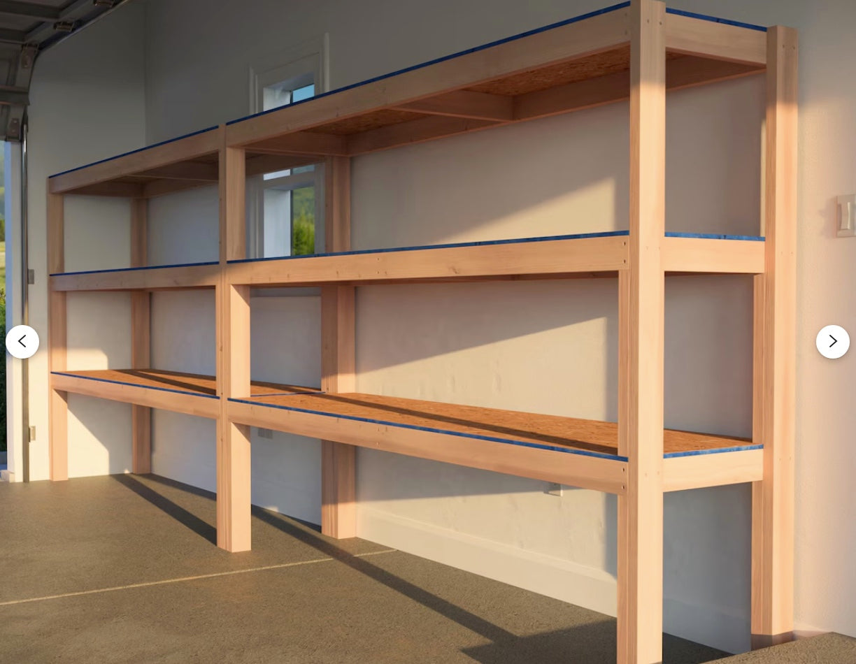 Ultimate Garage Storage Shelf: DIY Kit