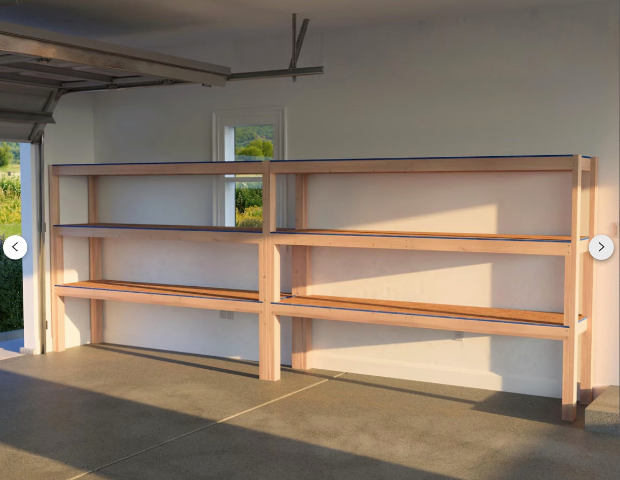 Ultimate Garage Storage Shelf: DIY Kit