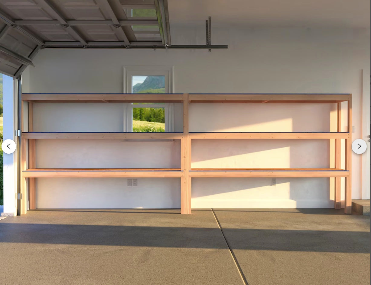 Ultimate Garage Storage Shelf: DIY Kit