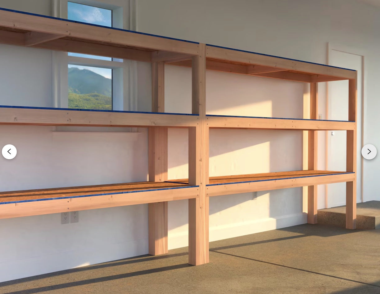 Ultimate Garage Storage Shelf: DIY Kit