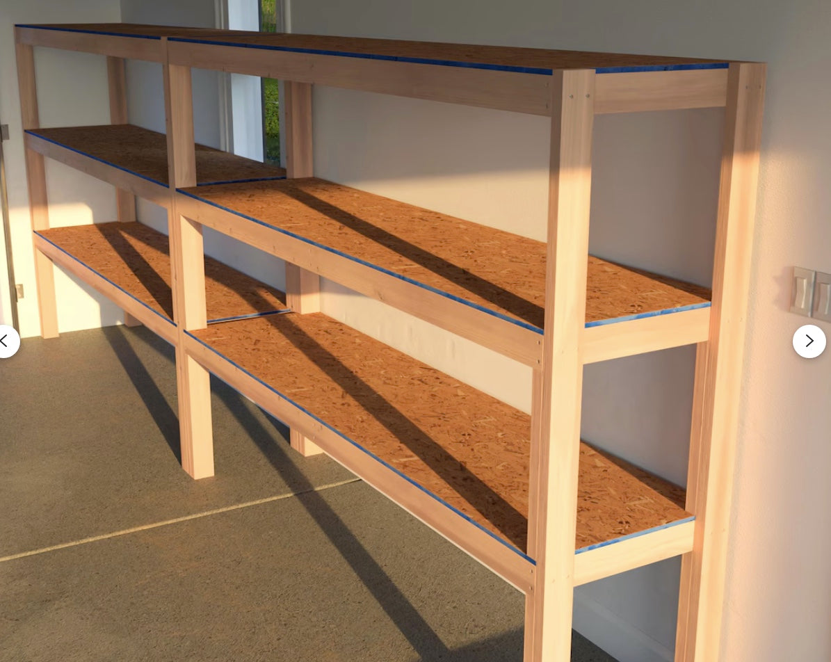 Ultimate Garage Storage Shelf: DIY Kit