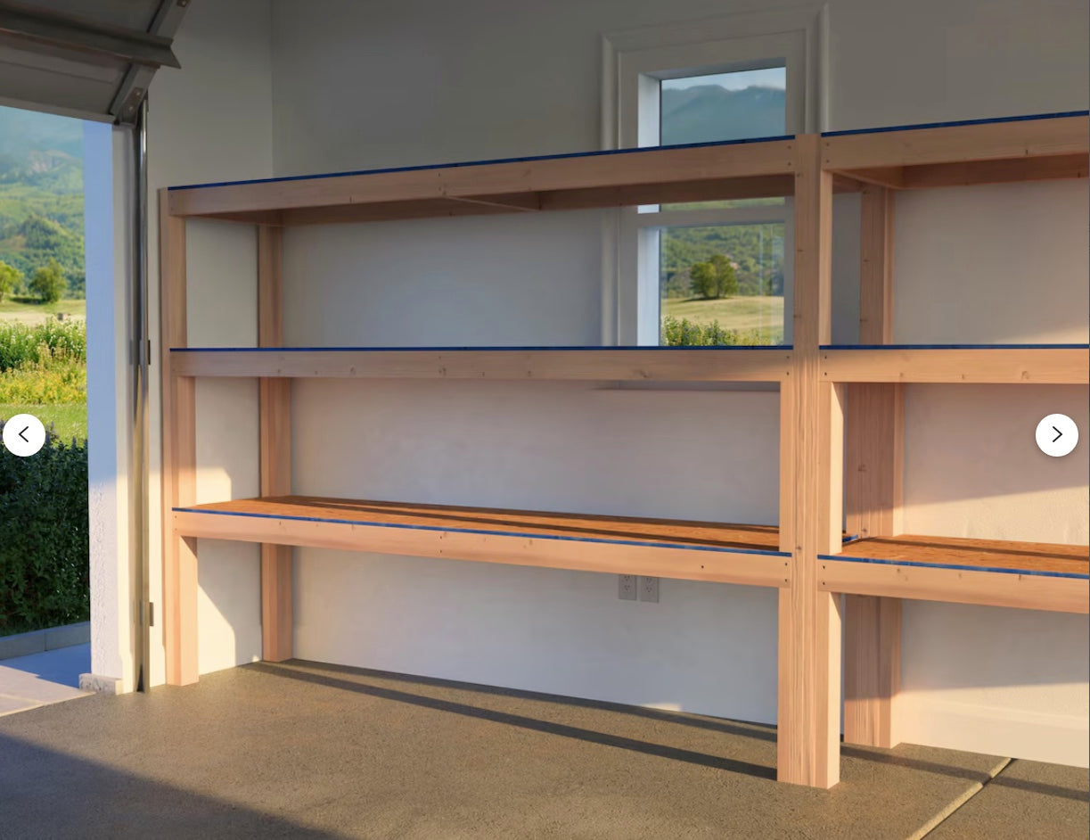 Ultimate Garage Storage Shelf: DIY Kit