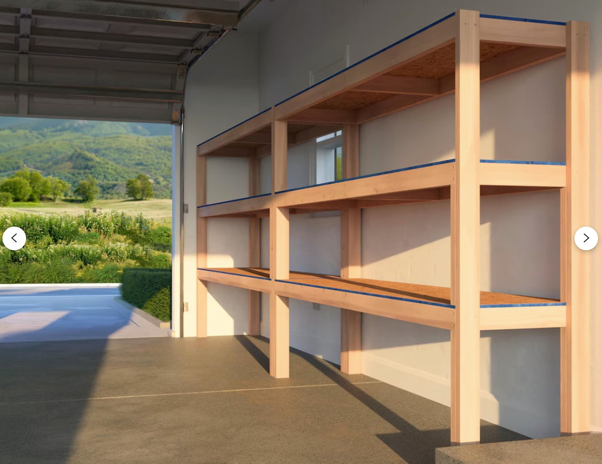 Ultimate Garage Storage Shelf: DIY Kit