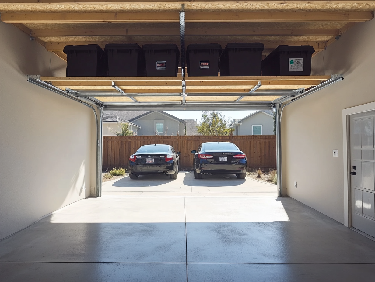 Overhead Garage Storage Shelf